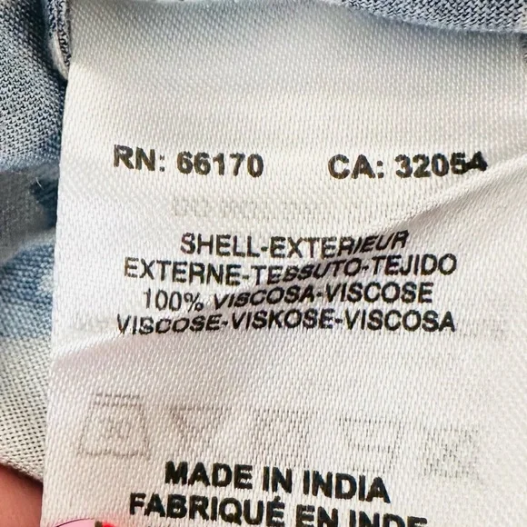 Ollari Anthropologie Leopard Print Tassel Lightweight Boho Tapered Pants - Picture 10 of 10